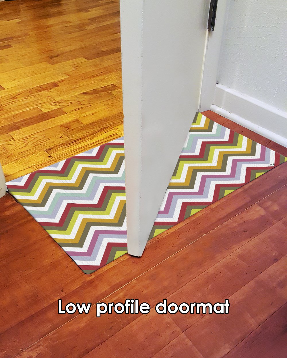 マナーガーデン Amazon.com : Toland Home Garden 800306 Ziggy Zag Pattern Door Mat
